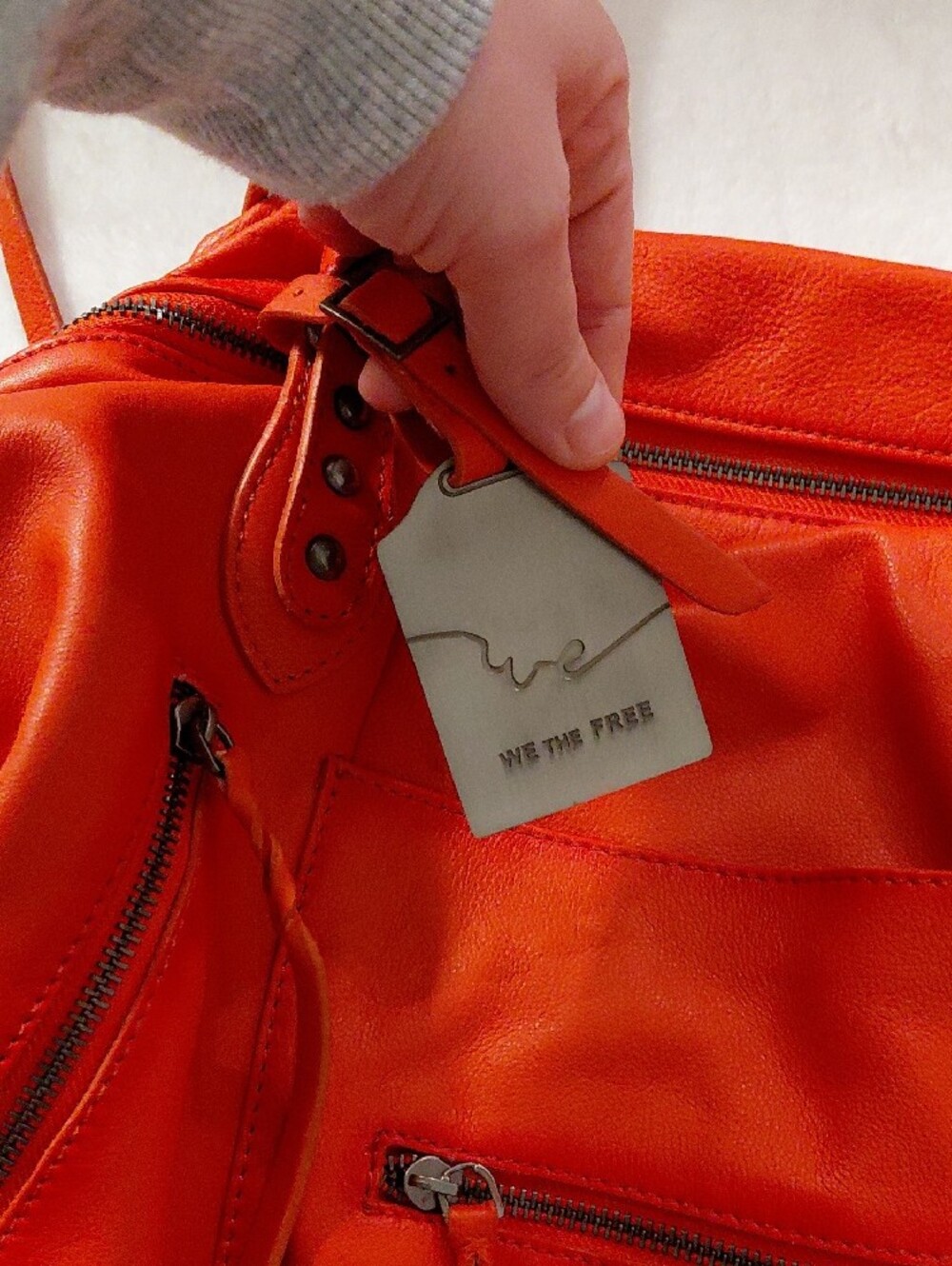 Free People Large Emerson In Red Clay - Picture 3 of 14